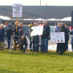 Prince Edward County environmental groups and friends protest Bill 23
