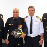 Retiring firefighter honoured for 31 years service