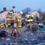 Westbound lane open at Hwy 401 crash scene; OPP seek dash cam footage