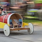 Fans cheer soapbox racers on sunny but muggy race day