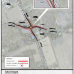 Public opinion welcome on two of six options to fix Cty. Rd 1 and Hwy 62
