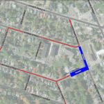 Detour in place as sewer work under way on West Mary