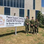 Military Peace Support training in Picton Nov. 1