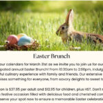 Make Easter plans; enjoy live entertainment at the Waring House