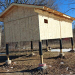 New Barn Swallow nesting structure erected at Prince Edward Point