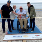 Mobility mats and chairs make Wellington beach more accessible