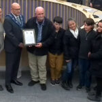 County honours James Badgley's bravery