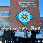 Small but mighty group Backs the Build now underway behind the hospital