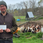 County Sustainability bursaries support chicken tractors; bee breeder