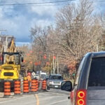 Picton Main Street construction work pauses until spring